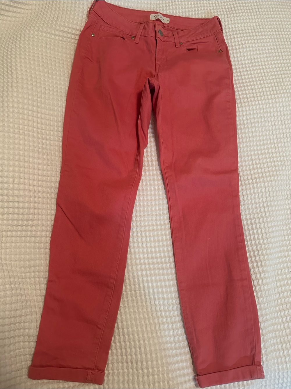 Jessica Simpson Pink Skinny Jeans Size 26